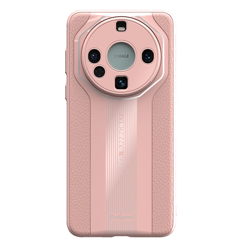 Q.COO Super Running Series 2 for Huawei Mate 60 Slim Case PU Covered TPU+Acrylic Phone Shell Q.COO Super Running Series 2 for Huawei Mate 60 Slim Case PU Covered TPU+Acrylic Phone Shell